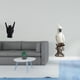 thumbnail image 2 of Escultura De Animal Con Gesto De Mano De Loro De Roca, Figura Creativa De Resina Para Apartamento, Dormitorio, Restaurante, Escritorio, Mesa, Centro De Mesa, Decoración, 2 of 8