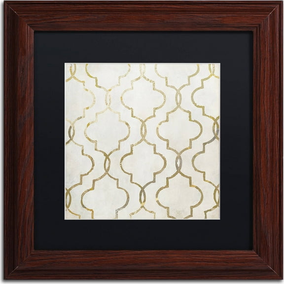 Trademark Fine Art "Paris Apartment IV" Canvas Art by Color Bakery, Black Matte, Wood Frame