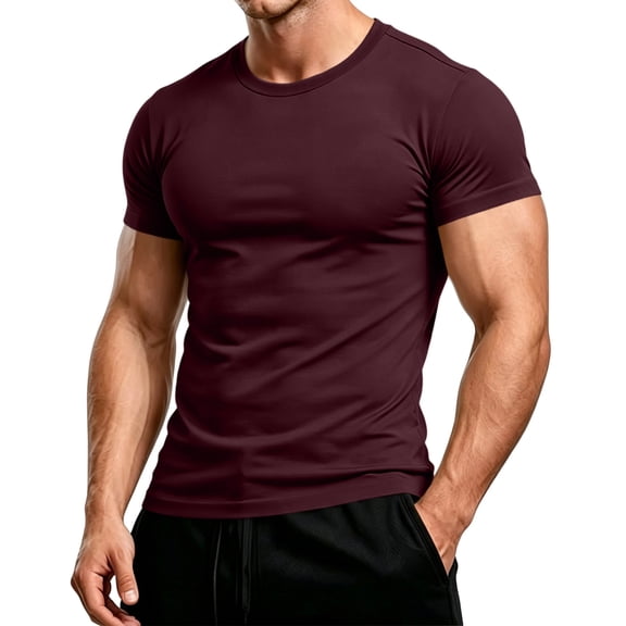 Dry Fit Shirts for Men Athletic Mesh Short Sleeve Workout Lightweight Tees | Lightweight Breathable Workout Tee Moisture Wicking Gym Tops Ideal for Running, Training and All Sports Activities, S