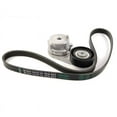 thumbnail image 1 of Alternator Fan Belt Kit Generator Tensioner Idler Pulley CS15 Autocar Motor Engine Part 5PK963 ,Work Smooth and Silent, 1 of 4