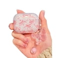 thumbnail image 1 of Funda para AirPods Pro 2 Srddty Cute Shell Pink con llavero en forma de mariposa, 1 of 6