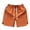 Orange, variant on akafmk Summer Mens Mesh Shorts Breathable Double Layer Fast Dry Basketball Sports Running Shorts