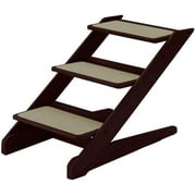 Richell 94807 Pet Furniture and Storage 18 Inch 3-Step Pet Stair Step Stool
