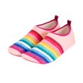thumbnail image 1 of Minnieouse 1 par de zapatos de agua, playa, buceo, surf, secado rápido, zapatos cómodos, calzado de natación antideslizante para senderismo al aire libre Accesorios de calzado rosa arcoiris Minnieouse AP018302-01B, 1 of 6
