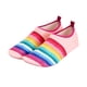 thumbnail image 1 of Qarigey 1 par de zapatos de agua Unisex, transpirables, para playa, buceo, surf, secado rápido, zapatos portátiles, calzado antideslizante Accesorios de calzado rosa arcoiris, 1 of 6