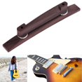thumbnail image 1 of 1 unidad de 6 cuerdas de guitarra Archtop Jazz, piezas de puente de palisandro flotante ajustable, 1 of 3
