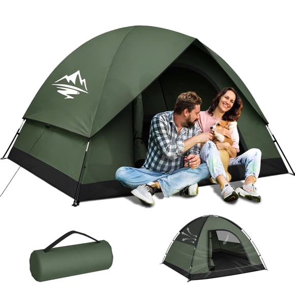 Carpa de camping Purebox 2026 impermeable tipo domo para 3 personas