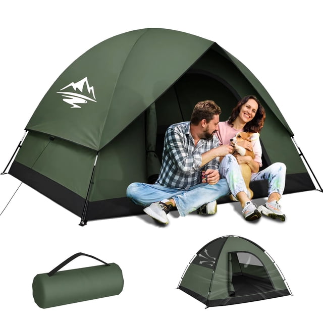 Carpa de camping Purebox 2026 impermeable tipo domo para 3 personas