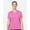 Sport Charity Pink, variant on Team 365 TT15W Women's Zone Performance Mesh T-Shirt-White-M