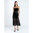 thumbnail image 2 of Devil Wears Prada Scoop Collection Women's Lace Maxi Skirt, Sizes XS-XXL, 2 of 5
