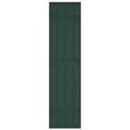 thumbnail image 6 of 14"W x 75"H Mid-America Vinyl, Standard Size Four Board Joined Shutters, w/Installation Shutter-Lok's & Matching Screws, 028 - Forest Green, 6 of 13