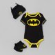 thumbnail image 1 of Pelele de Batman para niños recién nacidos, conjunto de zapatos, sombrero, ABlack Batman A0-6 meses esquí esquí Gafas de esquí, 1 of 4