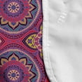 thumbnail image 4 of Ethnic Microwave Oven Cover, Traditional Pattern of Colorful Flowers Style Graphic in the Background Print, Water Resistant Organizer with Pockets for Kitchen, 36" x 12", Multicolor, by Ambesonne, 4 of 4