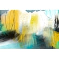 thumbnail image 2 of Naskrent, Delores 32x23 Black Ornate Wood Framed with Double Matting Museum Art Print Titled - Forecast of Rain, 2 of 4