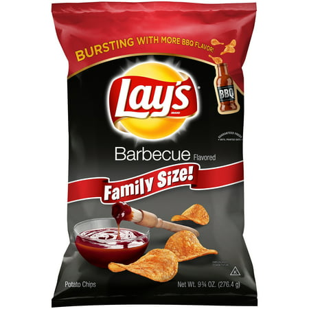 Lay's® Barbecue Flavored Potato Chips 10 oz. Bag - Walmart.com