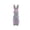 Purple, variant on Easter Bunny Decorations, Shiny Flocked Foam Bunny Figurines Easter Glitter Flocked Bunny Table Decor Spring Rabbit Figurines with Bow Tie for Home Office Indoor Party