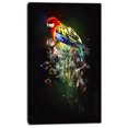 thumbnail image 2 of Fantasy Parrot on Branch - Animal Canvas Wall Art, 2 of 3