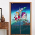 thumbnail image 4 of Cortinas opacas Futurama para decoración del hogar, cortinas aislantes para ventanas, cortinas para dormitorios y salas de estar, 4 of 7
