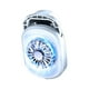 thumbnail image 2 of Sidaley Clip de refrigeración para teléfono móvil, ventilador con batería, recargable, 400 mAh, CC, 5 V, USB, funcionamiento silencioso, radiador Teléfono y Comunicación Blanco, 2 of 6