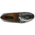 thumbnail image 3 of Pisa Florsheim Mens Black Shoes Crocodile Print Leather Slip On 18469-01, 3 of 7