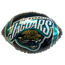 17 inch Jacksonville Jaguars Football Foil Mylar Balloon - Party Supplies Decorations