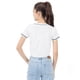 thumbnail image 3 of PLAYERA PARA MUJER QUARRY CORTA CON CIERRE Y CONTRASTE, 3 of 4