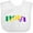 AA-White, variant on Inktastic New Orleans, Louisiana Boys or Girls Baby Bib