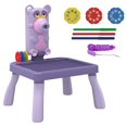 thumbnail image 2 of Yinanstore Kids Drawing Board Doodle Board Table LED Projector Drawing Table for Boys Girls Gifts -, 2 of 8