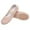 Beige, variant on Girls Ballet Shoes Soft Breathable Highly Elastic Canvas Dance Flats Kids Solid Color Lightweight Split Sole Slippers 3-12 Years