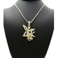 thumbnail image 4 of iJewelry2 Gold-tone Round Crystals Saint Michael Archangel Pendant Box Chain Necklace 18'', 4 of 5