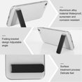 thumbnail image 5 of Support de Cellulaire Ultra Fin, Support Pliable Mini Cellulaire Angle Réglable pour Téléphone et Sac de Téléphone Modèle Universel (Noir), 5 of 5