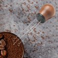 thumbnail image 2 of GUOOL Stainless Steel Coffee Tamper Needle Coffee Distribution Hand Tamper Espresso Wulnut Black, 2 of 8