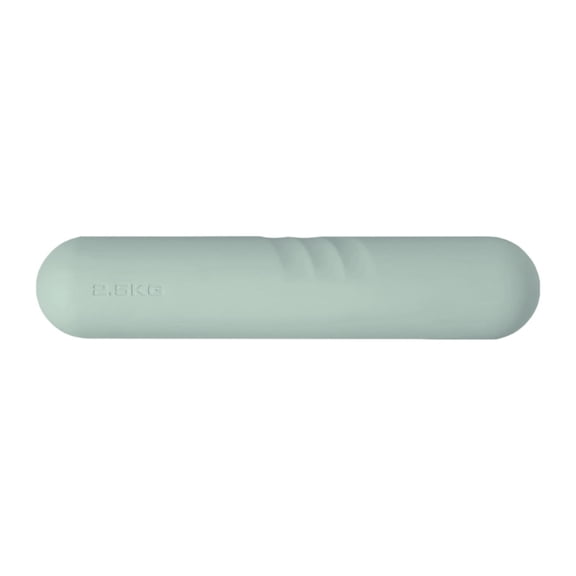 Pitycbo Dumbbells Hand Weights Anti Slip Exercise 2.5kg Silicone for Boys Girls Home Gym Gray