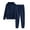Blue, variant on Womens Travel Outfit for Airplane Women Summer Casual V Neck Top And Pants Sets Solid Color Knitted Sweater Two Piece Suit Airport Travel Outfit Women Women's Travel Outfits (Khaki,One Size)