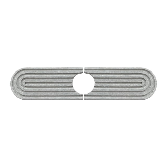 Elodie Kitchen Faucet Mat Elegant Counter Protector for Counter Bathroom Restaurant Light Gray
