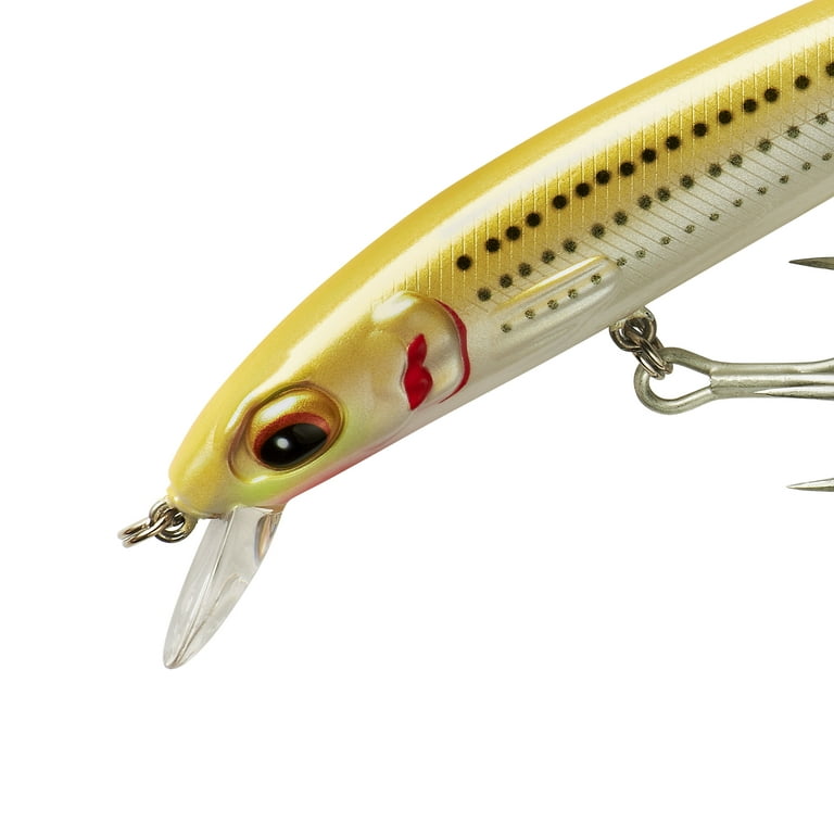 VINTAGE BOMBER LURES BABY BOMBER LURE WITH BOX 200 SERIES COLOR 207 YELLOW  PERCH 