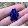 thumbnail image 2 of 1" Blue Paw Print, Dogs, Pets, Animals, Embroidered, Iron on Patch, 2 of 6