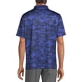 thumbnail image 6 of Ben Hogan Men's and Big Men's Camouflage Golf Polo Shirt with Short Sleeves, Sizes S-5XL, 6 of 6