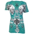 thumbnail image 2 of Archaic by Affliction Women's T-shirt Tall Tale, 2 of 8