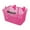 Pink, variant on amleso Kids Bike Front Basket Front Basket Portable Detachable Front Handlebar Basket Storage Basket for Picnic Outdoor Boys Pink