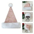 thumbnail image 2 of YUUZONE Christmas Santa Hat with White Brim for Christmas Festival Party New Year Headwear Santa Costume Accessory Gift, 2 of 21