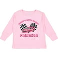 thumbnail image 3 of Inktastic Mommy's Racing Princess Pink Race Car Boys or Girls Long Sleeve Toddler T-Shirt, 3 of 5