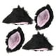 thumbnail image 5 of pares de lindas orejas de gato para casco, adornos de peluche para casco de motocicleta, accesorios para casco de motocicleta, 5 of 7