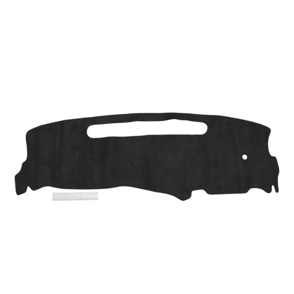 Unique Bargains Dash Cover for Chevrolet S10 1998-2004 Dash Board Mat Sunshade Non-Slip Dash Cover Mat No Glare Suede Center Console Dashboard Cover Pad Carpet Black