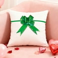 thumbnail image 6 of KOYPTL 10-Pack Large Pull Bow Valentine's Day Decorations 28 Inch 73cm Plastic Flower Ribbon Pull Bows Ribbon Bows for Gift Wrapping/Wedding/Baskets Decorations,Satin Pull Bows Green, 6 of 6