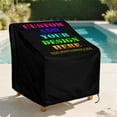 thumbnail image 2 of Renewold Customize Waterproof Patio Chair Covers Custom Your Photo/Image/Logo Anti-UV Patio Lounge Chair Covers Furniture Protection Fits up to 32W x 35D x 36H Inches, 2 of 7