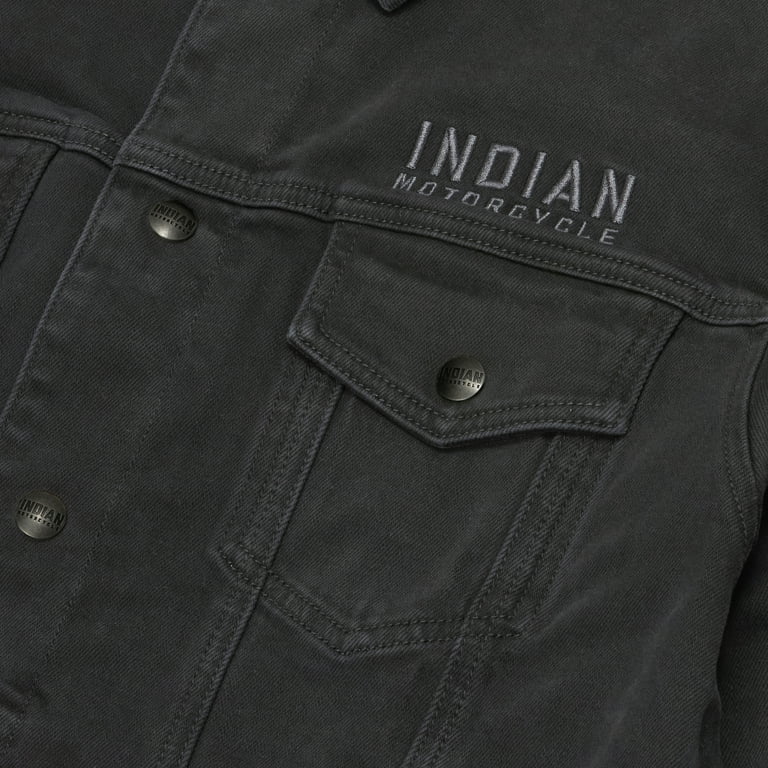Men's Rockingham Denim Jacket, Black - Walmart.com