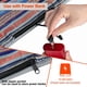 thumbnail image 3 of 2uds. Forro de saco de dormir con calefacción portátil para acampar mochilero senderismo (raya de color), 3 of 7