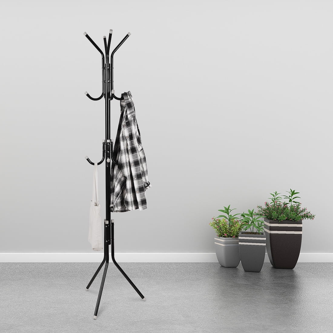 metal coat tree