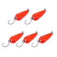 thumbnail image 1 of koolsoo 5Pcs Fishing Lures Set Copper Spoon Sequins Metal Lures Hard Baits Color 4, 1 of 7